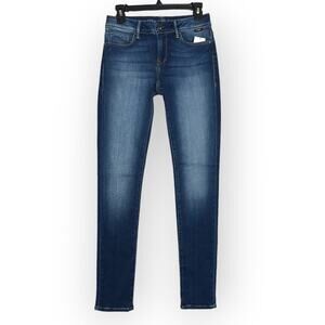 NWT MAVI GOLD ADRIANA Mid Rise Super Skinny Jeans SIZE 27 x 33 Medium Wash NEW